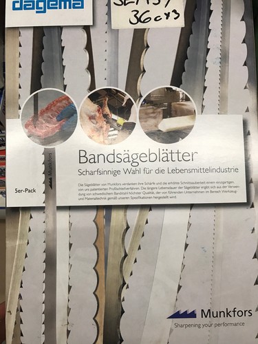 Bandsägeblätter stk ktn - 5, stk./ktn