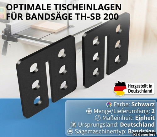 Bandsäge tischeinlage passend - bandsäge,