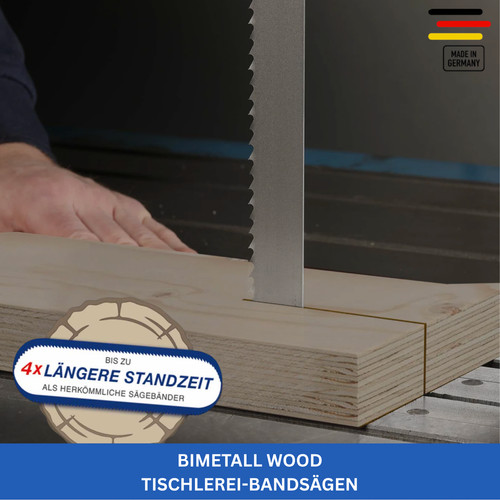 Bandsägeblatt bimetall holz - bandsägeblatt,